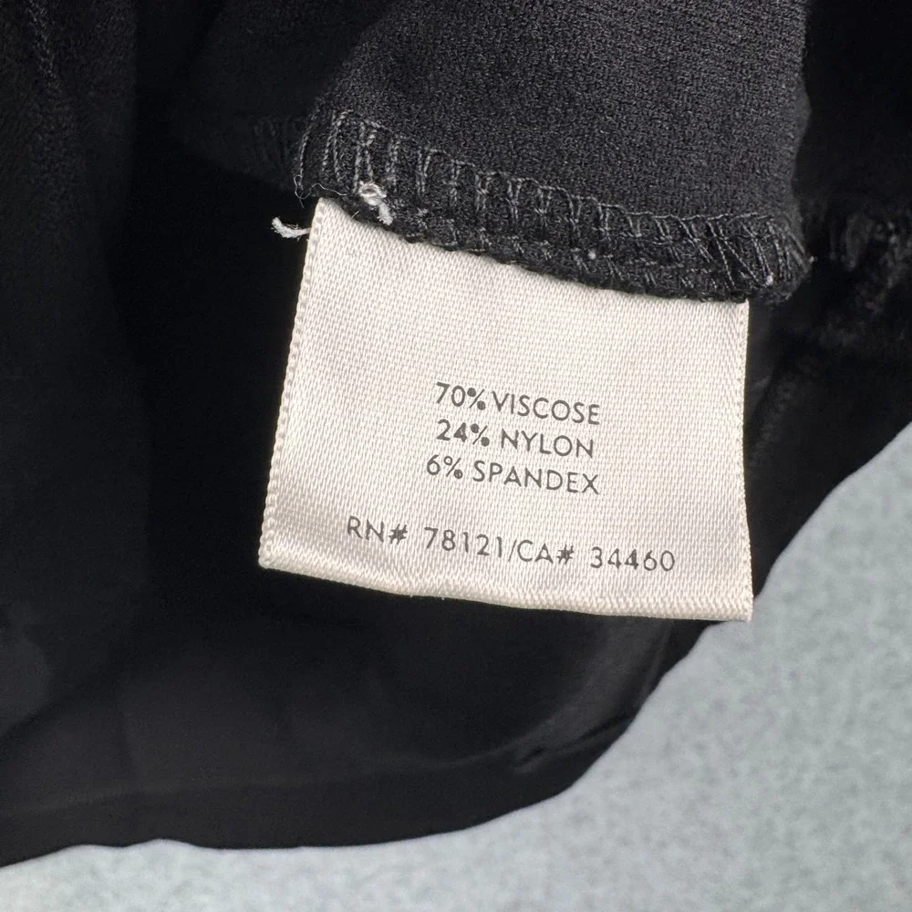 Eileen Fisher Skirt Womens 3X Black‎ Stretch Jersey Foldover Waist Mini